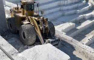 Marble Quarry Giants: Extracting and Hauling Massive Stone Columns