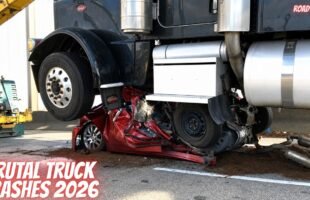 Most BRUTAL Truck Moments of 2026! (So Far) | Dashcam Compilation