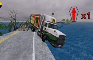 Realistic High-Speed Car Crashes in BeamNG.drive #175 | Ultra Detailed Crash Compilation