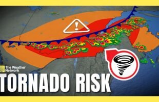 Severe storms and tornado risk for eastern Ontario & Quebec | #forecast