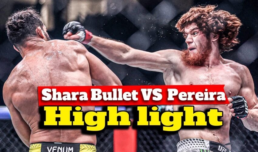 shara bullet vs michel pereira | شرف الدين ماغوميدوف | magomedov vs pereira