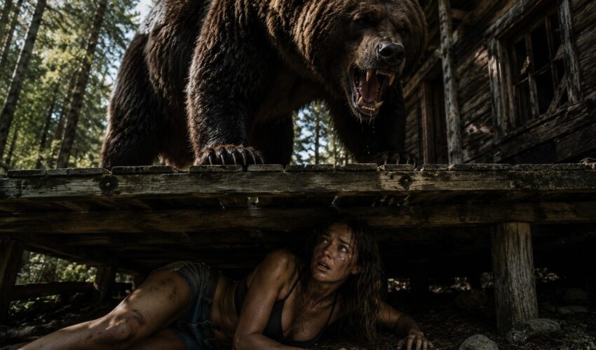 A Family Was Trapped In A Cabin | Full Horror Movie