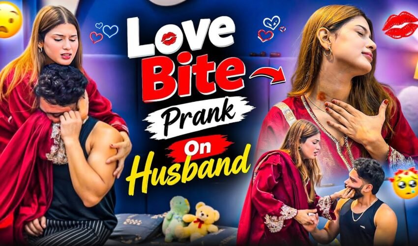 Ayesha Ne Ki Love Bite Prank On Husband 😱| Abresh Ka Hua Bura Haal 😭| Fokats | Abresh & Zeeshan