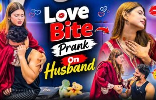 Ayesha Ne Ki Love Bite Prank On Husband 😱| Abresh Ka Hua Bura Haal 😭| Fokats | Abresh & Zeeshan