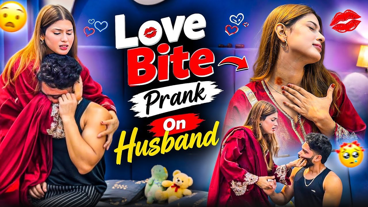 Ayesha Ne Ki Love Bite Prank On Husband 😱| Abresh Ka Hua Bura Haal 😭| Fokats | Abresh & Zeeshan