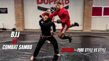 BJJ Black Belt vs Combat SAMBO (NO MMA — PURE STYLES ONLY) | BRUTAL FIGHT