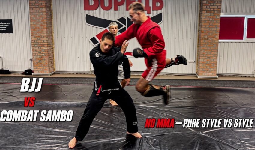 BJJ Black Belt vs Combat SAMBO (NO MMA — PURE STYLES ONLY) | BRUTAL FIGHT