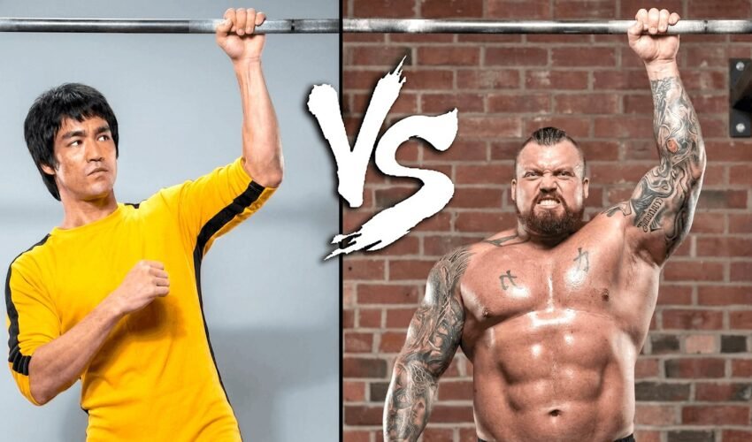 Bruce Lee's Strength SHOCKS World's Strongest Man