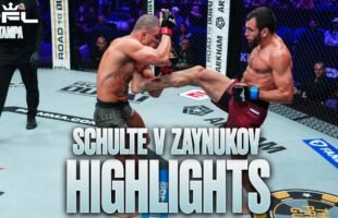 BRUTAL BATTLE | Natan Schulte vs. Makkasharip Zaynukov – Fight Highlights | PFL Tampa