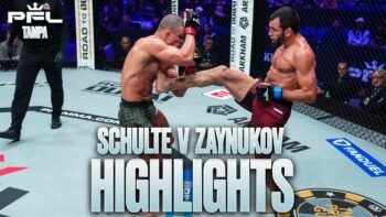 BRUTAL BATTLE | Natan Schulte vs. Makkasharip Zaynukov – Fight Highlights | PFL Tampa