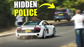 Car Show Exit TRAP as Police Take Turns Pulling over Modified Cars!