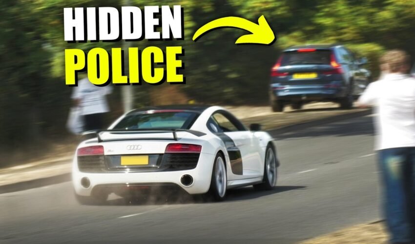 Car Show Exit TRAP as Police Take Turns Pulling over Modified Cars!