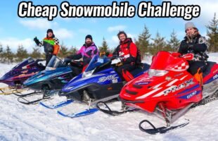 Cheap Snowmobile Challenge!