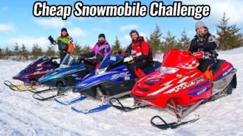 Cheap Snowmobile Challenge!