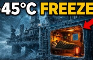 How Arctic Oil Rig Crews Sleep in −45°C Conditions