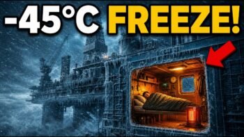 How Arctic Oil Rig Crews Sleep in −45°C Conditions
