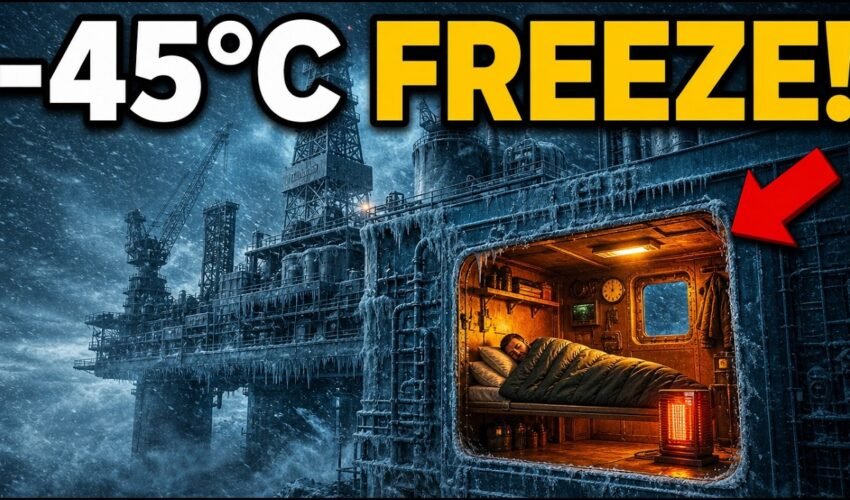 How Arctic Oil Rig Crews Sleep in −45°C Conditions