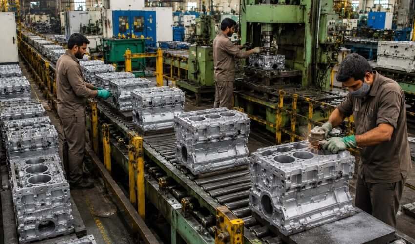 How Engine Blocks Are Made in a 71-Year-Old Pakistani Factory