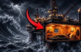 How Oil Rig Crews Sleep Through 80 mph North Sea Storms