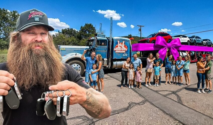 I Gave 7 Blue Collar Families New Cars To Give Back