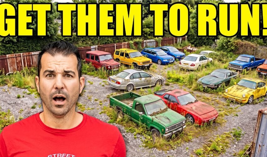 I WAS PAID BIG MONEY TO GET AN ABANDONED CAR COLLECTION RUNNING! EACH CAR I START HE SELLS AS-IS!