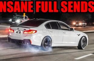INSANE MODIFIED CARS GO CRAZY LEAVING CAR MEET! (Drifts, Pulls, FULL SENDS!)