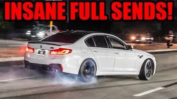 INSANE MODIFIED CARS GO CRAZY LEAVING CAR MEET! (Drifts, Pulls, FULL SENDS!)