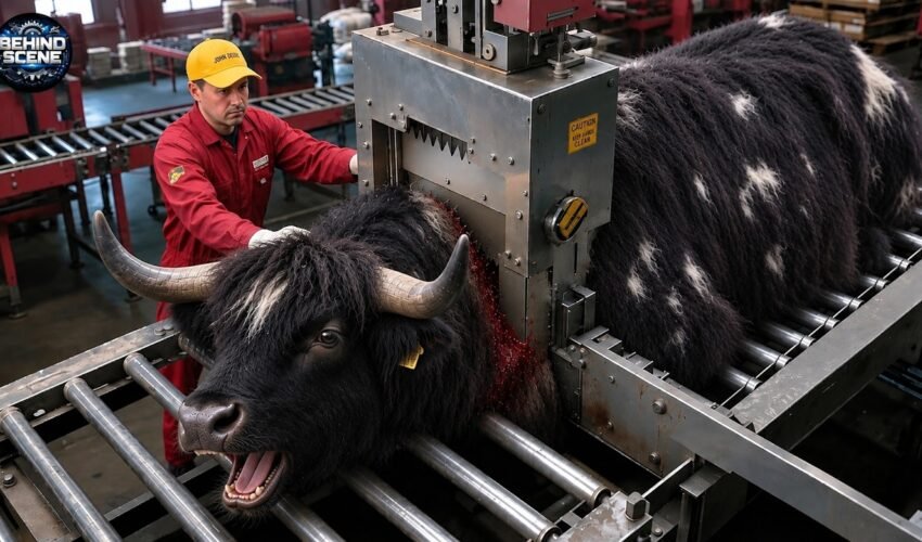 Inside the Factory Turning Raw Yak Wool into Luxury Coats