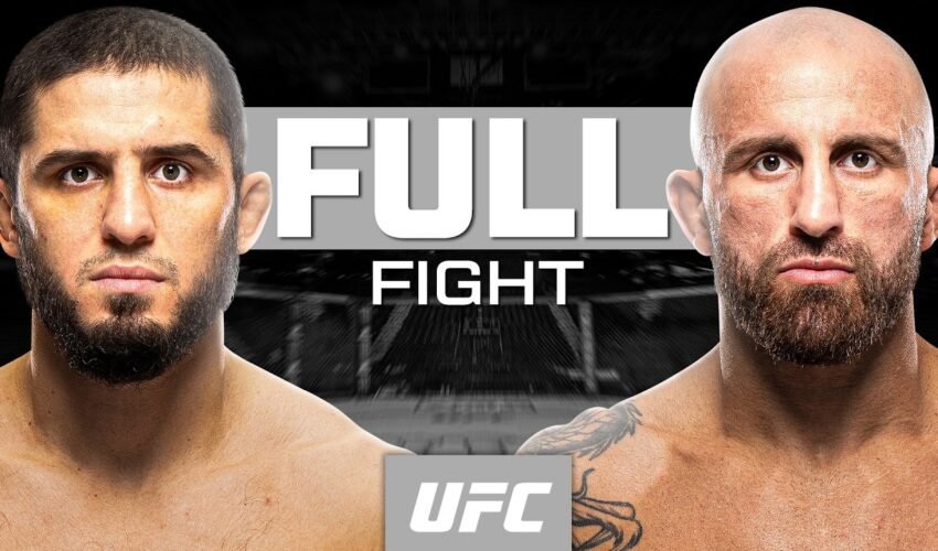 Islam Makhachev vs Alexander Volkanovski 1 | FULL FIGHT