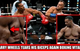 Larry Wheels Tears His Biceps AGAIN Boxing Vitaly: Is His Bodybuilding Career Over?