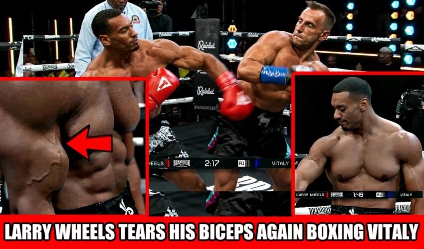 Larry Wheels Tears His Biceps AGAIN Boxing Vitaly: Is His Bodybuilding Career Over?