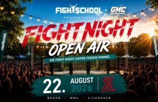 LIVE | Fight Night Open Air | MMA K1 BOXING | FIGHT SCHOOL X GMC