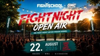 LIVE | Fight Night Open Air | MMA K1 BOXING | FIGHT SCHOOL X GMC