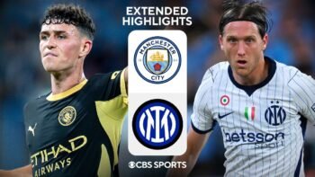 Manchester City vs. Inter: Extended Highlights | Summer Friendly | CBS Sports Golazo