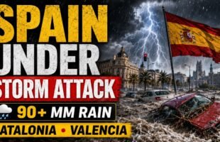 Spain Weather Alert: Severe Storms and Torrential Rain Hit the Country | World News