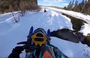 SPRING RIDE AND STICKY SNOW!