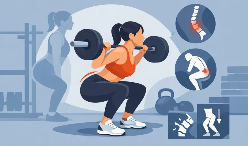 Squat Back Arch Pain and the Form Errors Behind It