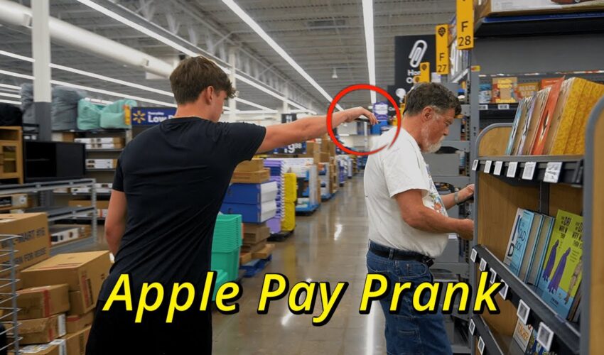 Stealing Money With Apple Pay Prank