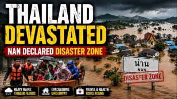 Thailand Floods Emergency: Nan Declared Disaster Zone | Residents Devastated | Drone Footage