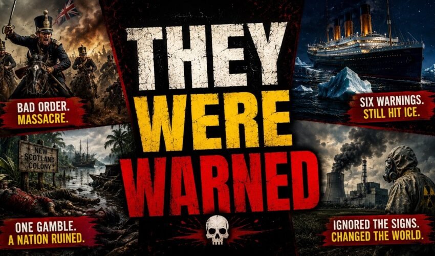THE DUMBEST HISTORICAL MISTAKES THAT ENDED IN DISASTER