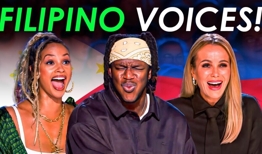 They're Filipino And They Sing. Need I Say More?! 🇵🇭