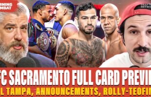 UFC Sacramento: Hernandez vs Rodrigues Preview | Rolly Romero vs Teofimo Lopez Predictions