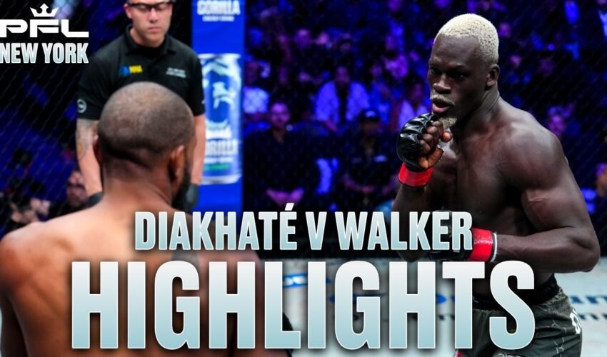 WHAT A DEBUT!! | Moustapha Diakhaté v Darryl Walker – Fight Highlights | PFL New York