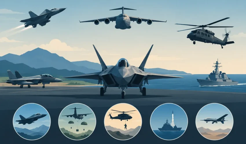 A Guide to Military Aircraft Types and Missions