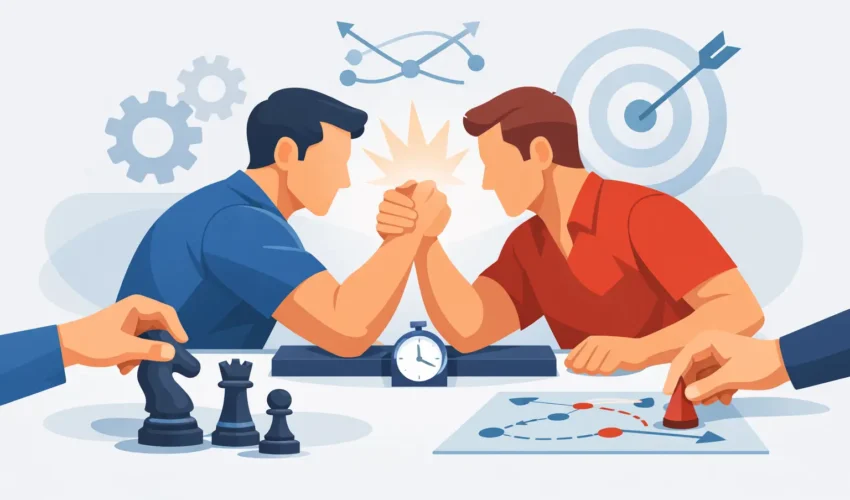 Arm Wrestling Technique That Wins the Setup