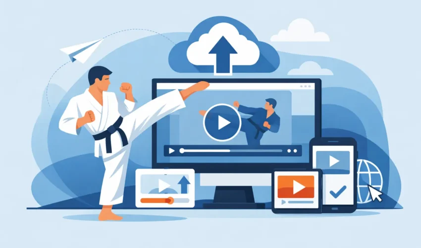 How to Submit Martial Arts Videos Online Fast
