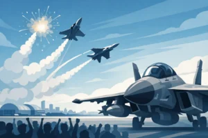 Why Military Aircraft Demonstrations Hit Hard