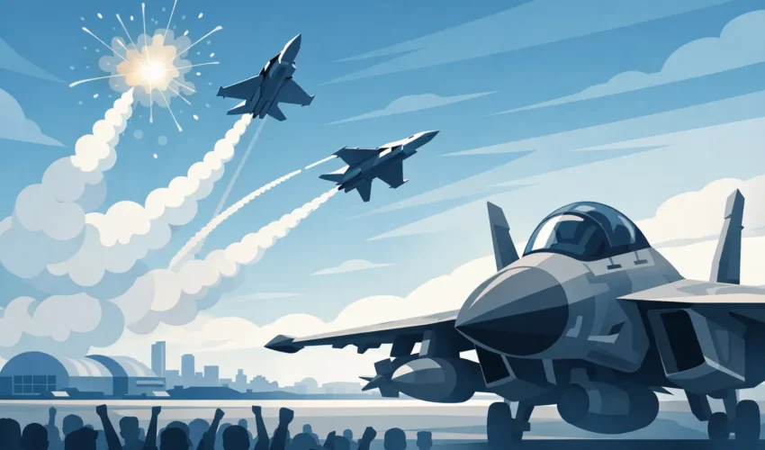 Why Military Aircraft Demonstrations Hit Hard