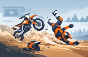 Why Motocross Crash Compilation Videos Hit Hard