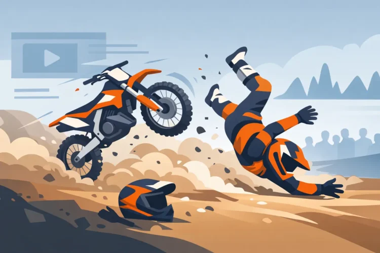 Why Motocross Crash Compilation Videos Hit Hard
